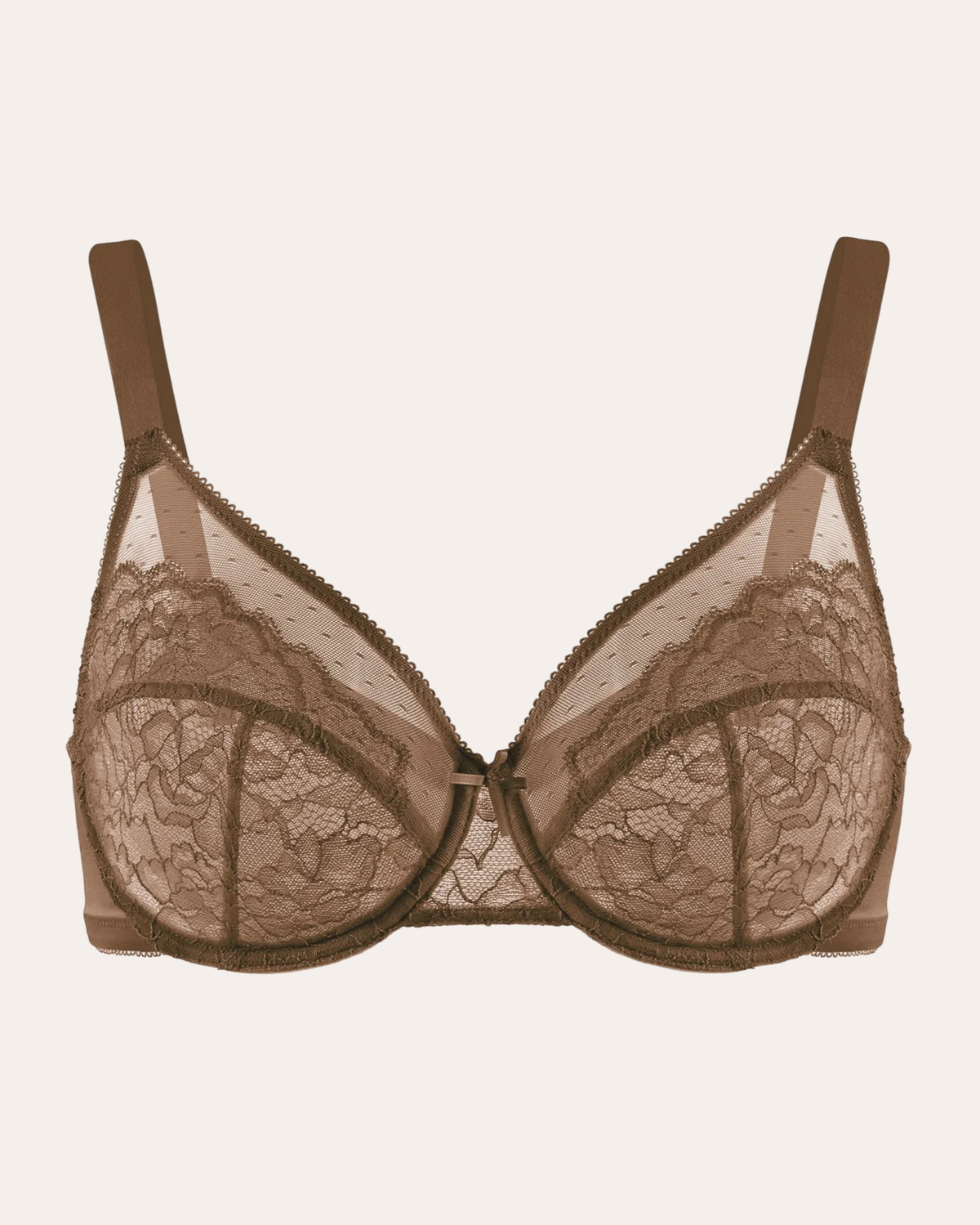 Coffee Breast Minimizer Bra - Enchante