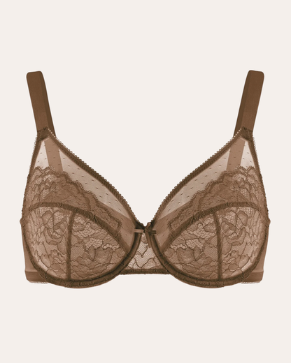 Coffee Breast Minimizer Bra - Enchante