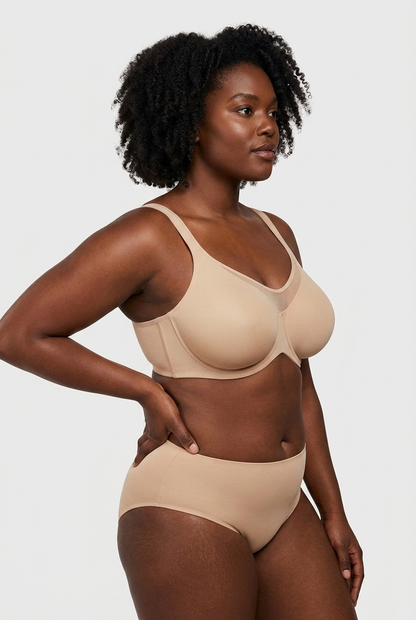 Soft Cloud Minimizer Bra - Seamless